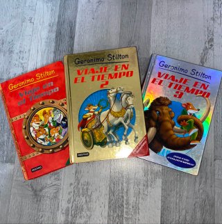 Trilogía Geronimo Stilton Viaje en el Tiempo