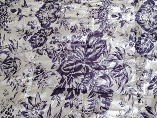 Edredón Cama 135cm Azul y Blanco