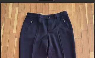 Pantalón Lasserre Talla 42 Marrón Oscuro
