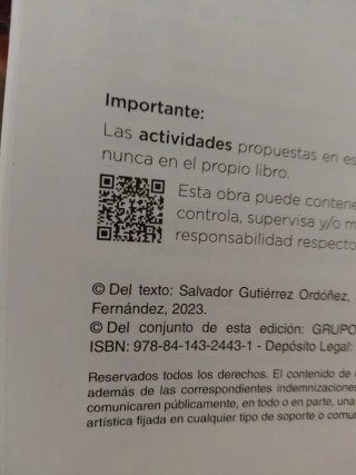 Lengua y Literatura, 4 ESO, Operación mundo