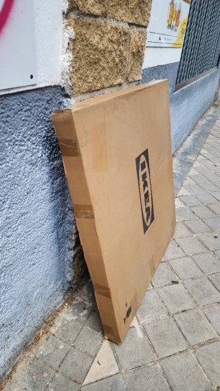 Mesa de centro TORSJÖ dorada/vidrio 88cm
