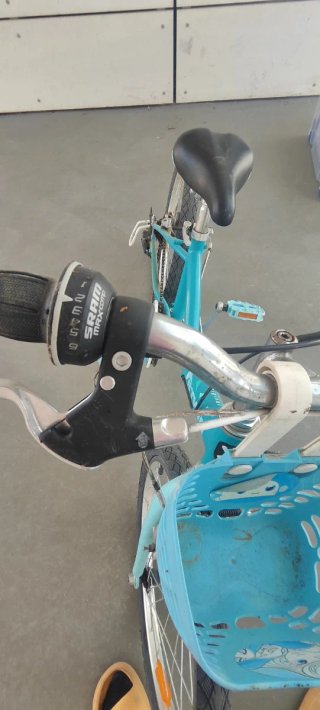 Bicicleta infantil Decathlon 20 azul