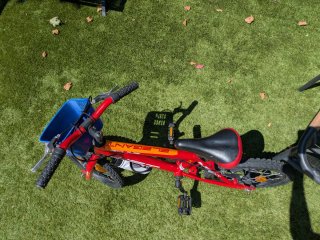 Bicicleta Infantil WST Elegant 16 Roja