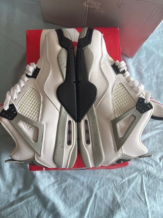 Zapatos Jordan 4 Blancos Nuevos