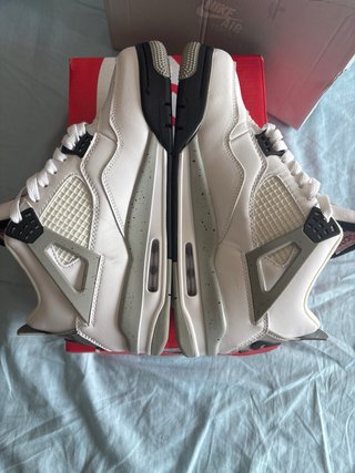 Zapatos Jordan 4 Blancos Nuevos