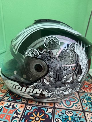 Casco Integral Moto Nolan N60-6 Diseño Dragón