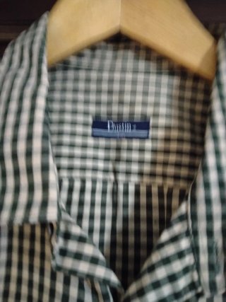 Camisa de hombre Dustin cuadros manga larga