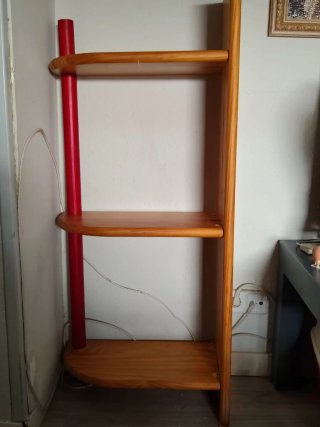 Lote 4 Muebles!! Sofá, Estantería,Bambú y Cajonera