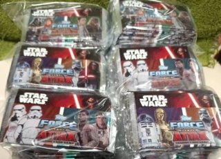 Álbum Star Wars + 200 sobres Ed Portugal Forze Att