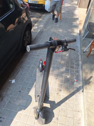 Patinete eléctrico plegable