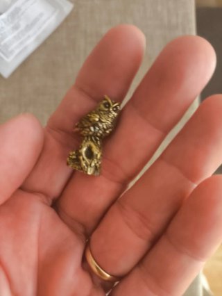 Figura Búho Lechuza Tenpai Bronce