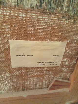 Obra de arte Torné texturizada