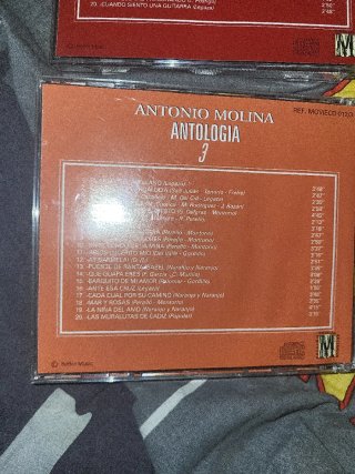 Lote 3 CDs Antonio Molina Antología