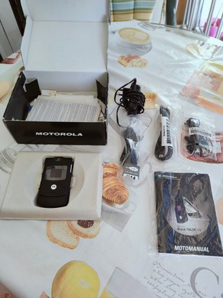 Telefono Motorola RAZR V3 Nero