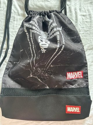 Bolsa Mochila Marvel Spiderman Negra