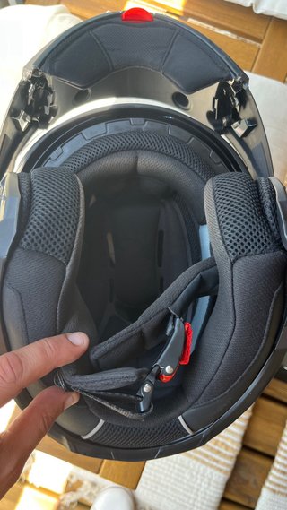 Casco Moto Integral LS2 Negro