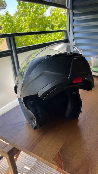 Casco Moto Integral LS2 Negro