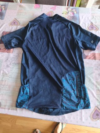 Maillot Ciclismo Azul y Negro