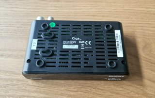 Decodificador TDT HD GigaTV HD250 T H.265