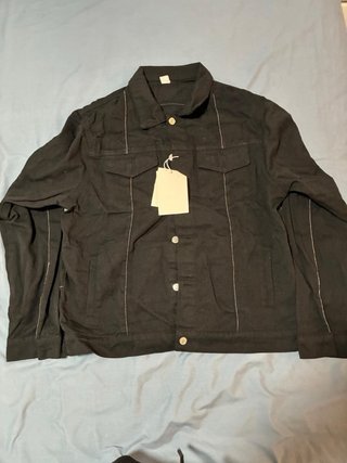 Chaqueta Vaquera Corteiz Negra Talla L