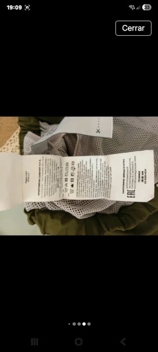 Bañador Stone Island Verde Talla S