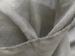 Hijab negro largo tela fina
