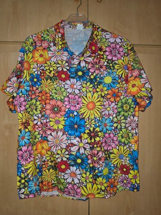 Camisa Hawaiana Power Flower Multicolor