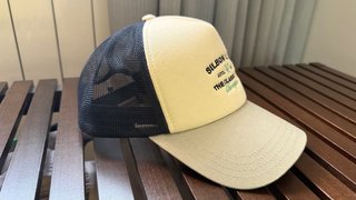 Gorra Trucker Silbon Beige y azul