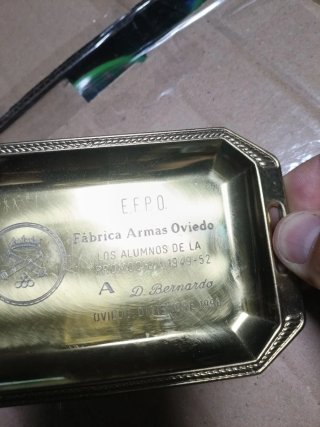 Cenicero Fábrica Armas Oviedo 1990