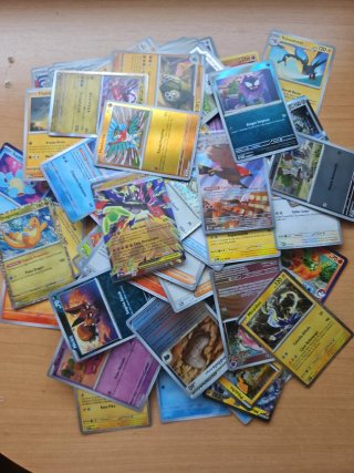 Lote 120 cartas Pokémon