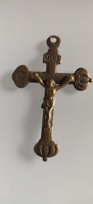 Lote artículos religiosos antiguos