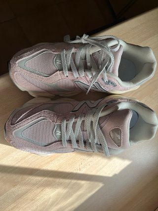 Zapatillas New Balance 9060 Originales Rosa/Gris