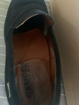 Zapatos Ante Camper Hombre Negros