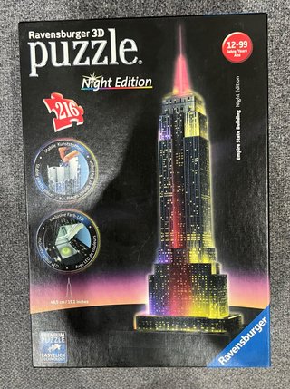 Puzzle 3D Ravensburger Empire State Building Night