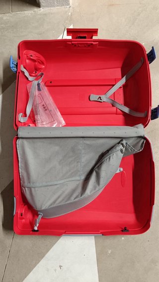 Maleta de cabina grande Roncato roja