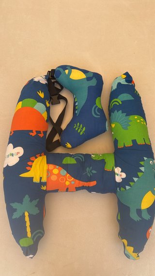 Almohada infantil viaje dinosaurios