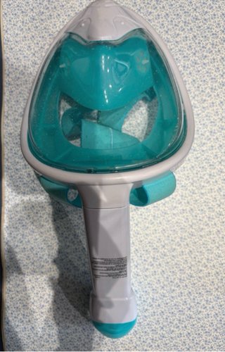 Máscara snorkel Funky XS azul turquesa