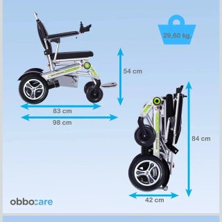 Silla eléctrica H3TS+ plegado automático
