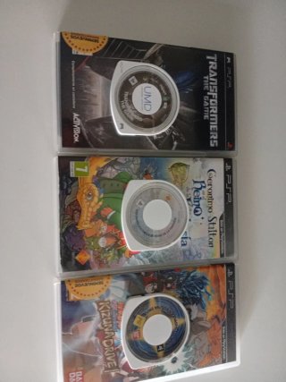 3 Giochi PSP: Transformers, Geronimo Stilton, Naruto