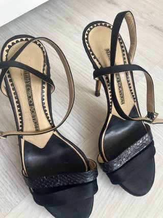 Sandalias Jimmy Choo Boutique tacón negro