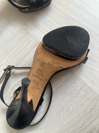 Sandalias Jimmy Choo Boutique tacón negro