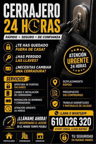 CERRAJERO 24 HORAS