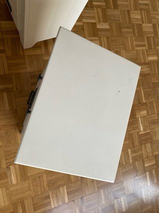 2 Mesitas de Noche Madera Blanca