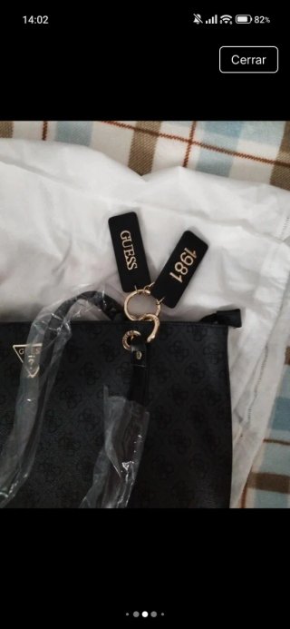 Bolso Tote Guess Negro