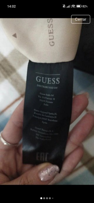 Bolso Tote Guess Negro