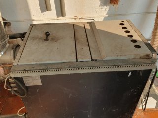 Caldera mixta pellet y leña 25kw