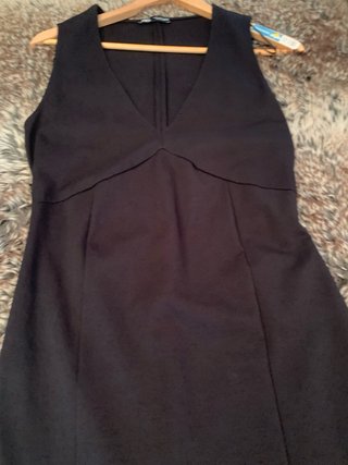 Vestido Negro Zara Talla s