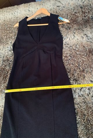 Vestido Negro Zara Talla s