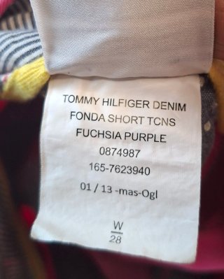 Pantalón corto rosa Tommy Hilfiger