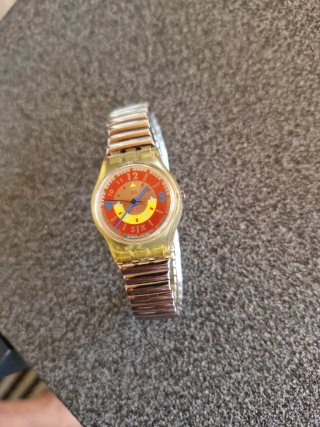 Orologio Swatch Lady Hielo LK146 Vintage
